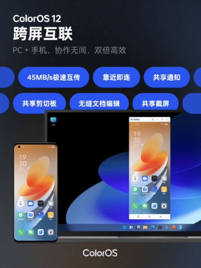 手机|万物互联+全新UI设计 OPPO ColorOS 12正式发布