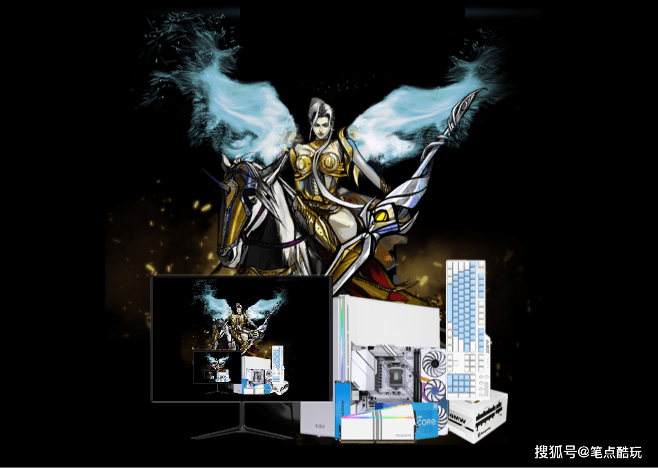 系列|白色主题装机没芝奇什么事儿，阿斯加特女武神RGB游戏内存条真香