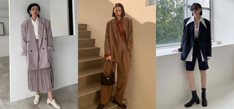 个性 时髦与利落兼具！潮人教你凹出3种好看的秋日西装外套日常搭配