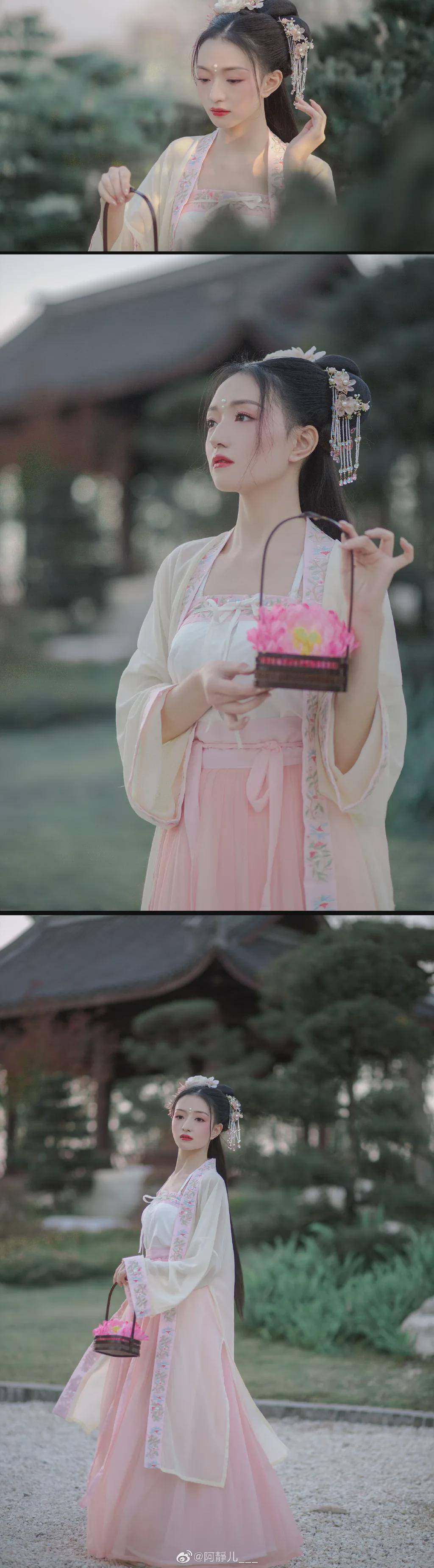 仙女 汉服小仙女:更那堪,冷清秋