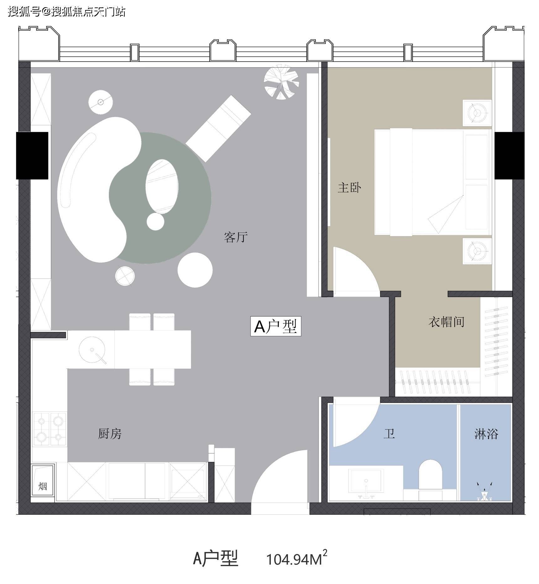 共享空間 每層公共區域有:瑜伽室,健身房,早餐烘焙室,家庭影院,兒童