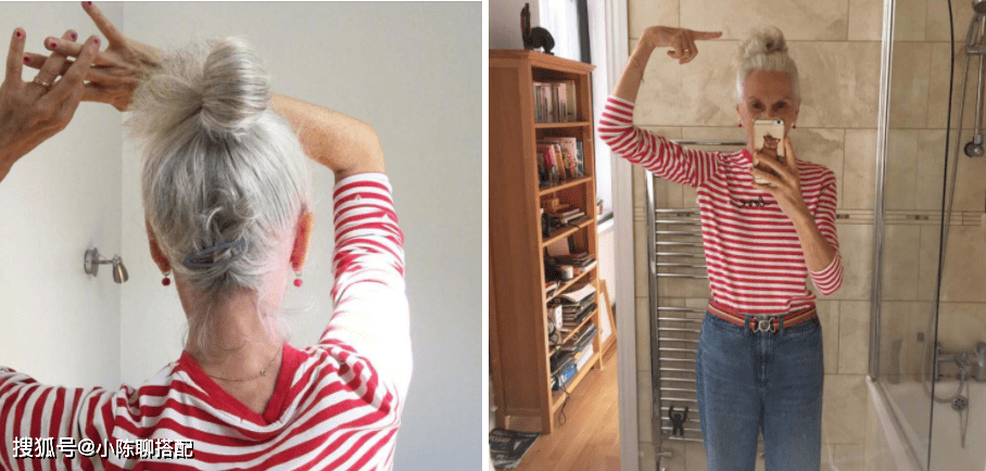 个性 只要你还爱玫瑰就不算老，这位时尚奶奶太会穿，轻松打造年轻态