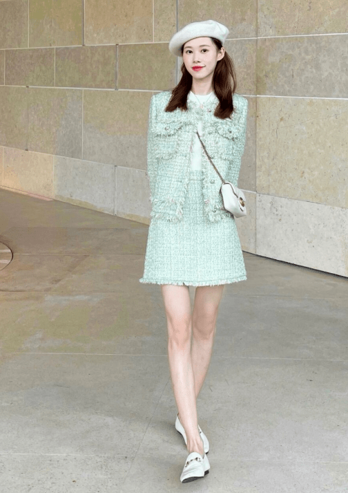 皮鞋 初秋的韩系小清新穿搭示范，减龄又好看，时髦精最爱！