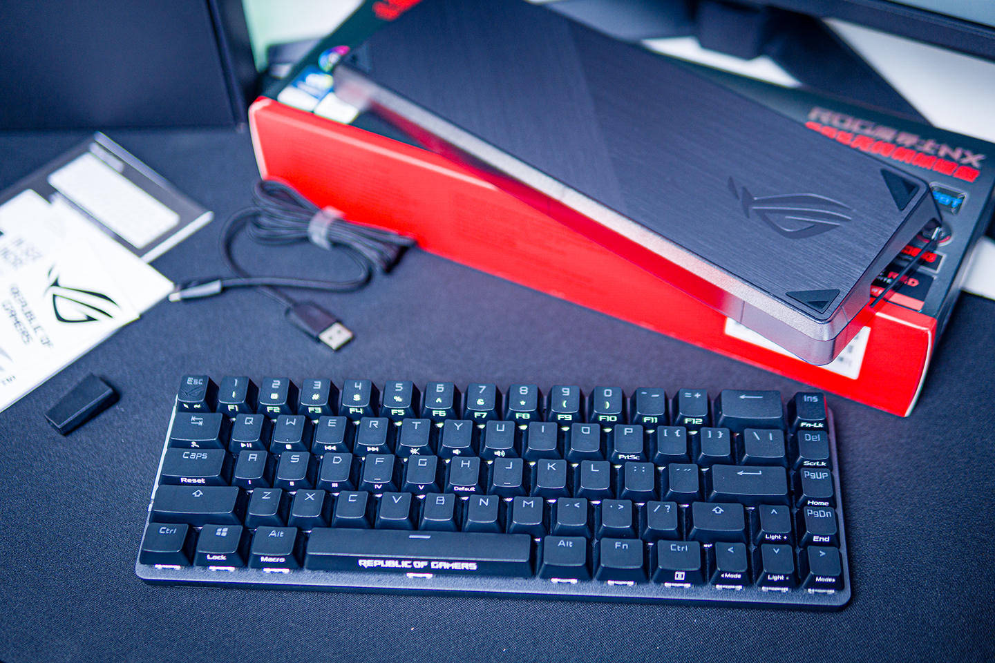 全新手感nx轴68键rog魔导士体验