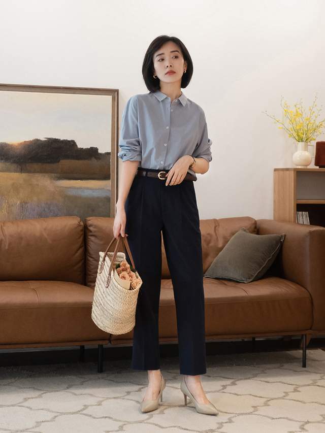 颜色 “衬衫+西装裤”很土!秋冬流行这3种衬衫搭配,高级时髦又显瘦