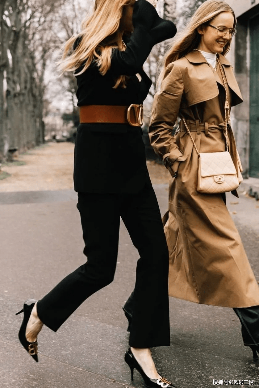 黑色 悦穿搭：全身黑色搭配，照样美又气质