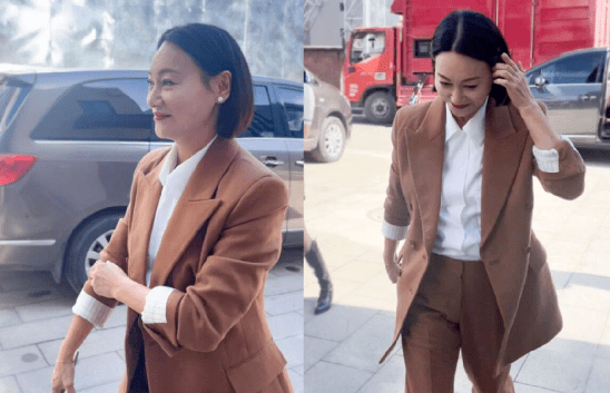 新人两大影后同框录制，45岁舒淇生图似少女，61岁惠英红皮肤光滑