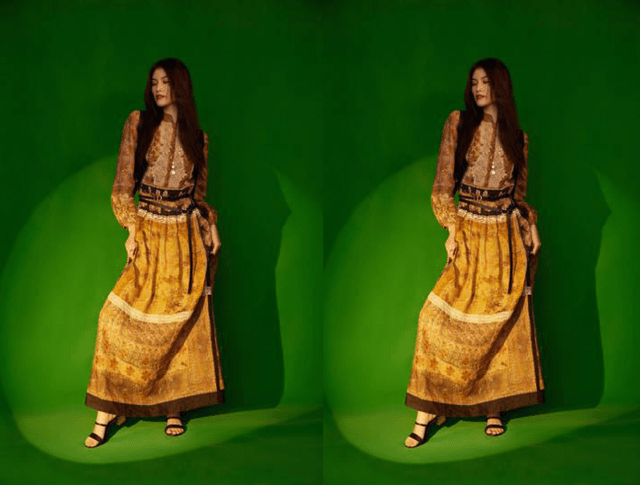 成功 何穗的“民族风造型”太成功,没有超模气场HOLD不住,轻易别学