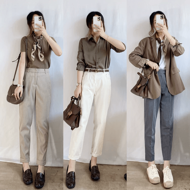 职场 简单利落的职场穿搭!这些穿搭简单干净有气场,干练稳重又温柔