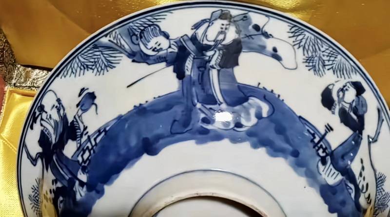 晚清时期福禄寿青花碗赏析_搜狐网