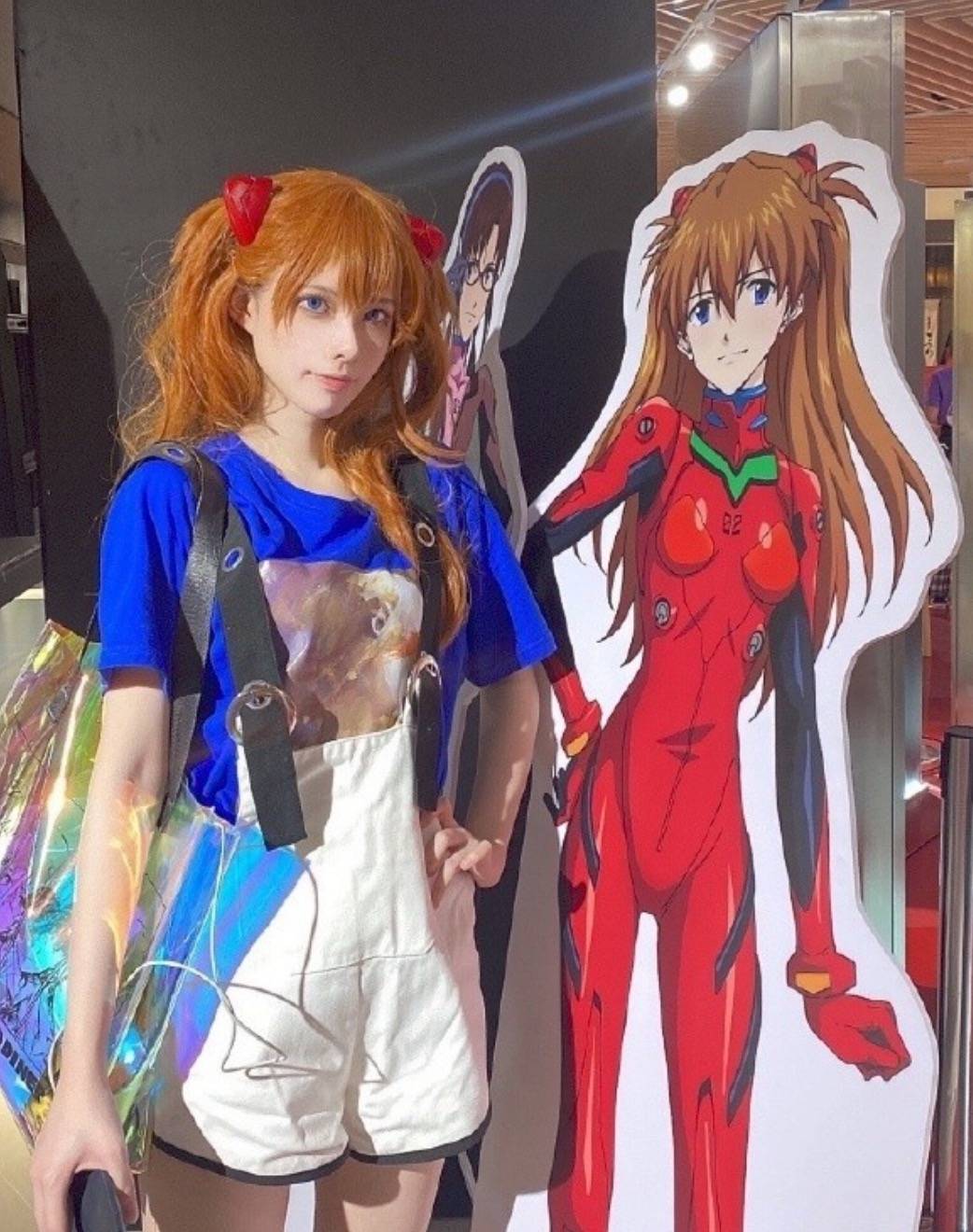 人脸|大佬把《EVA》的角色用AI进行了真人化，网友吐槽：这能有COS香？