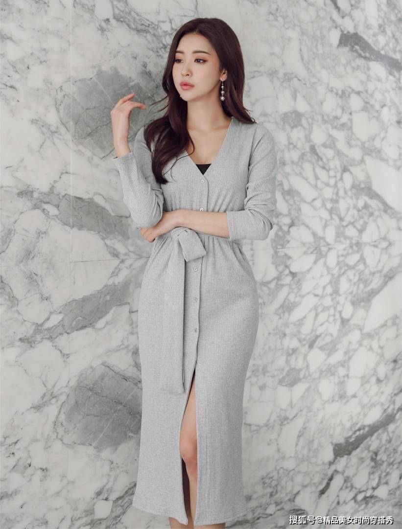 乐享 穿针织裙的女人到底有多美?