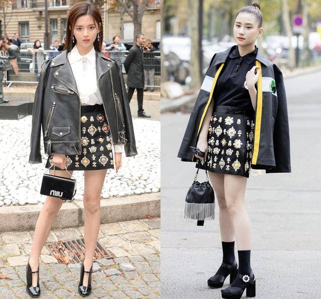 超越 何超莲杨超越穿同款裙子,更看得出区别,出身豪门真不一样