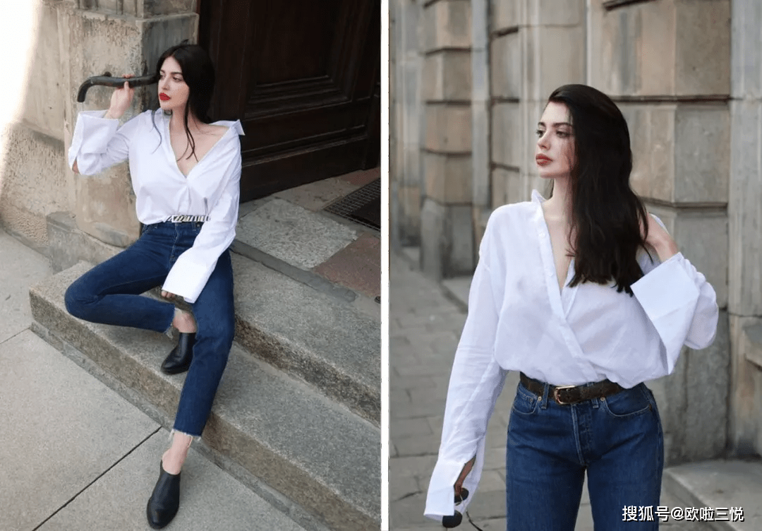 方法会穿衣服vs不会穿衣服的女生