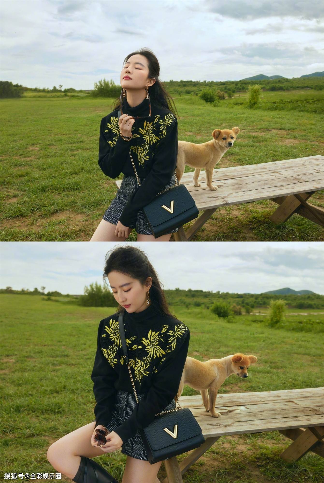 动态 刘亦菲更新16张国庆度假大片,大长腿超吸睛!