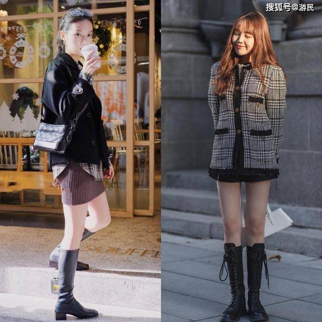 面的 入秋以后，靴子要“长”不要“短”，选对长度就不怕尴尬！