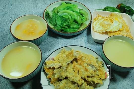 蔬菜|晒一晒长假早餐,每天热乎乎上桌,暖胃管饱,8天不重样