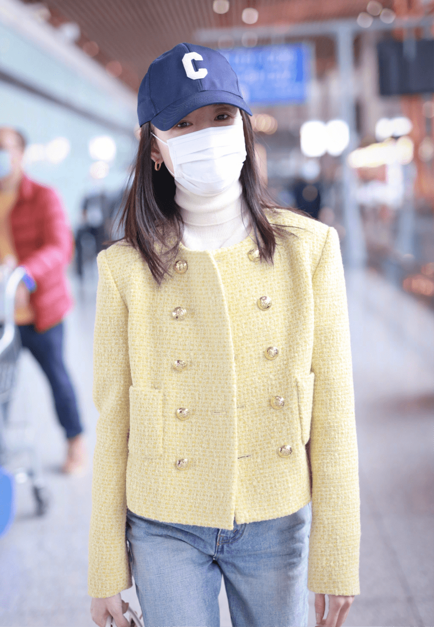 黑色 董洁日常穿搭太加分了，每一套着装都高级简约