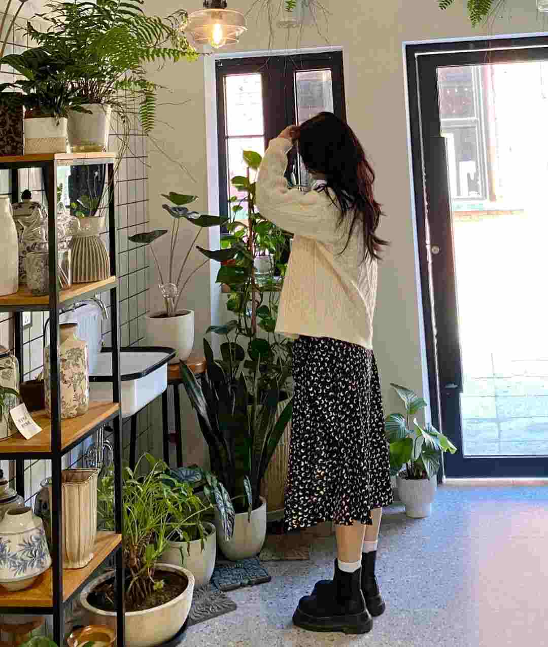整体 秋天这样穿“碎花裙”高级又洋气,清新减龄又温柔,让你气质翻倍