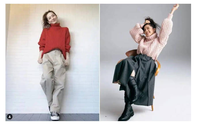 马尾 高领毛衣显脖子短？那是你不知道这些小技巧