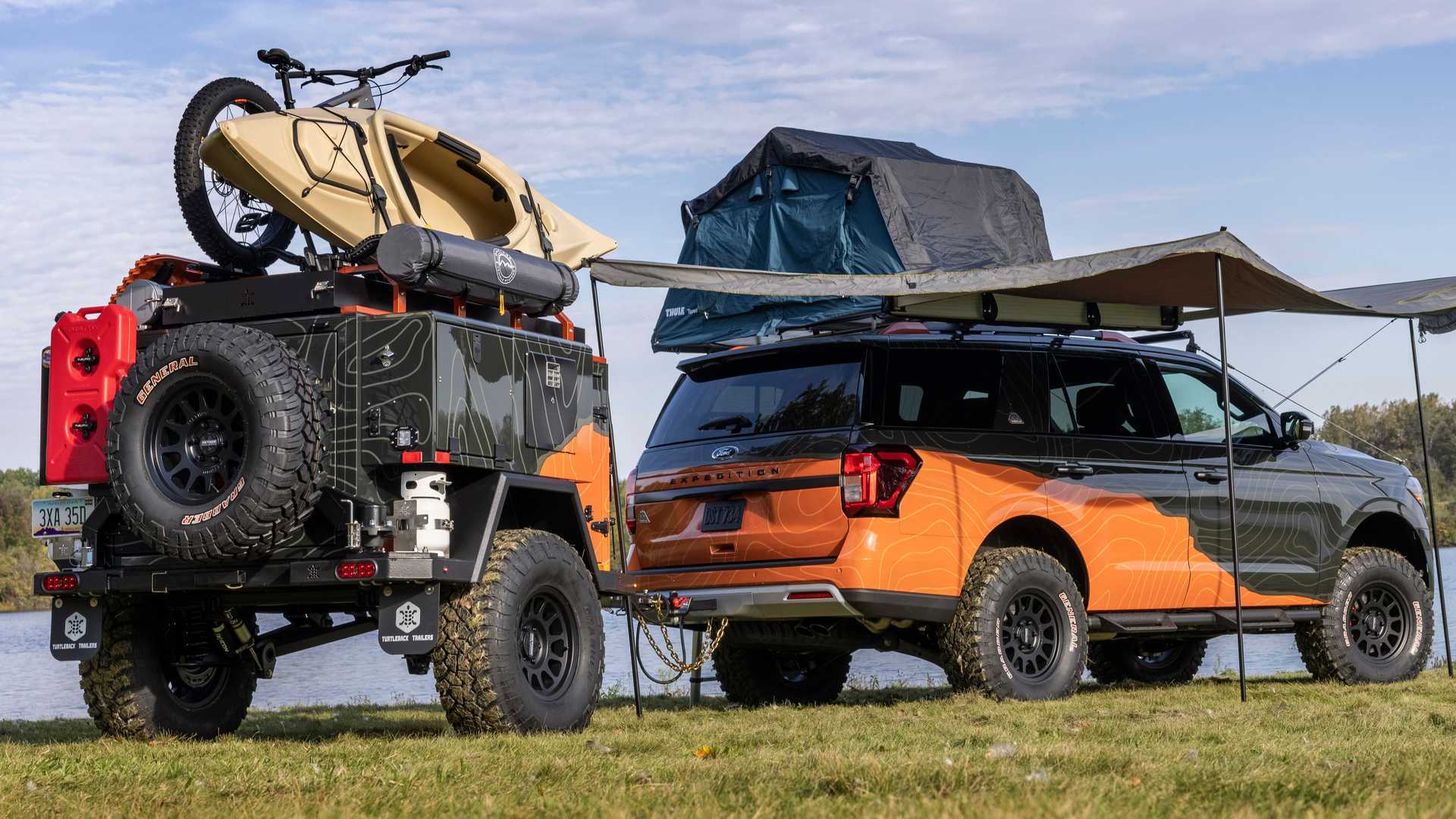 福特推出征服者离网越野概念车 自带露营拖车 展现户外越野能力 搜狐汽车 搜狐网