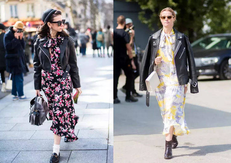 黑色 杨幂不走美艳大美人路线，秋天爱上皮革单品，立刻时髦感狂飙了