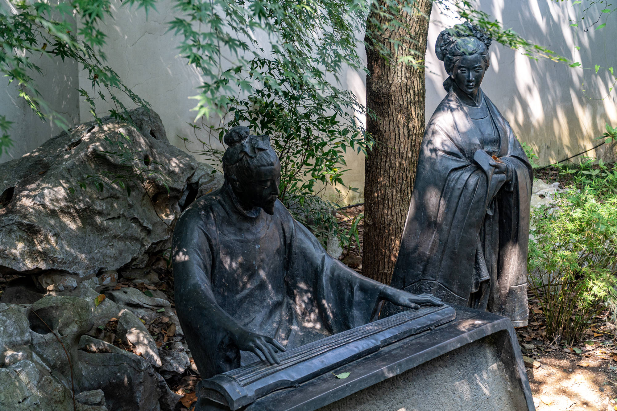湖州吴兴赵孟頫纪念馆，仿古建筑环境优美，里面记录了他的一生