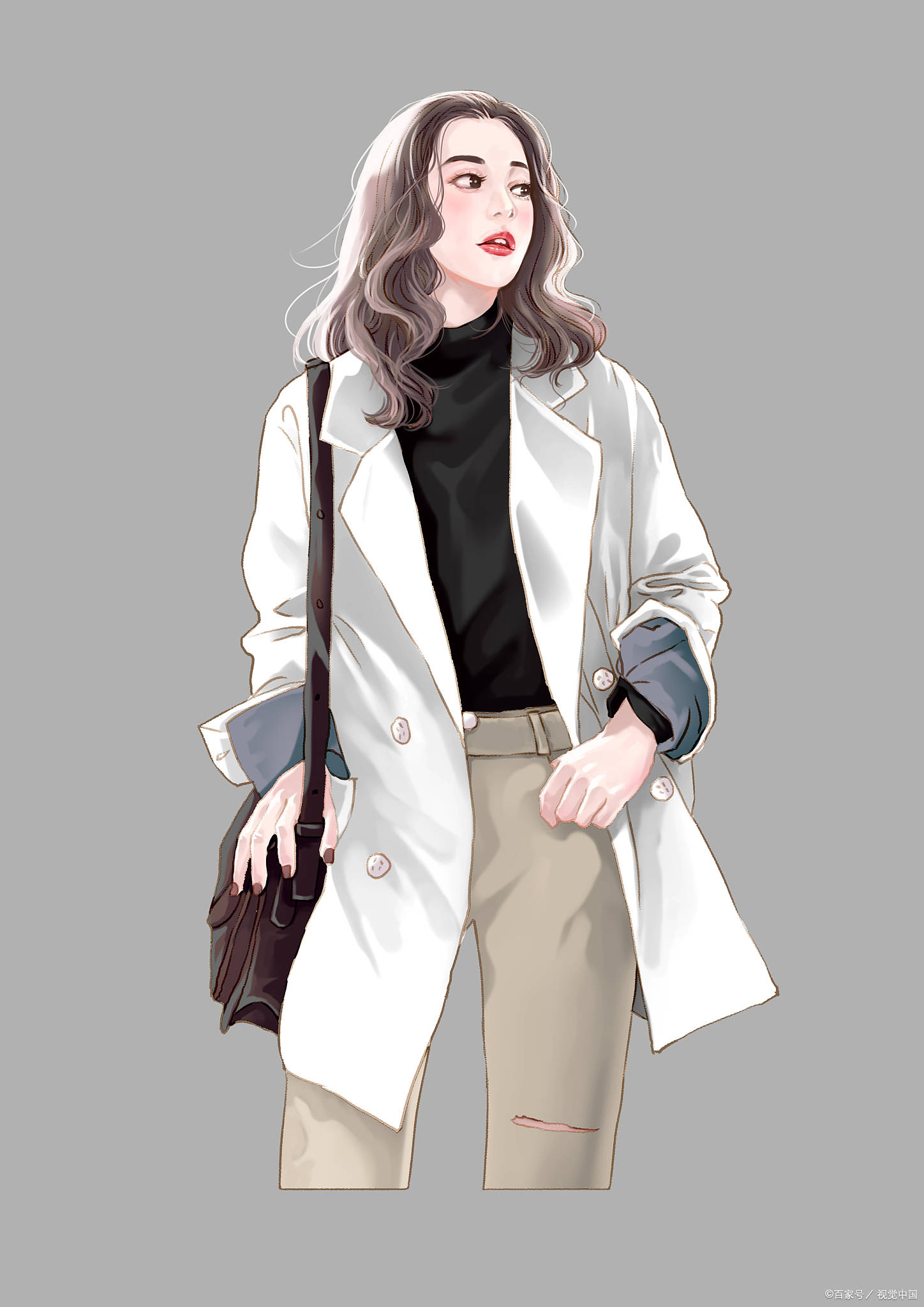 大地 说真的,秋色 还是 大地色 更好 看,这样 穿着 高雅 又减龄