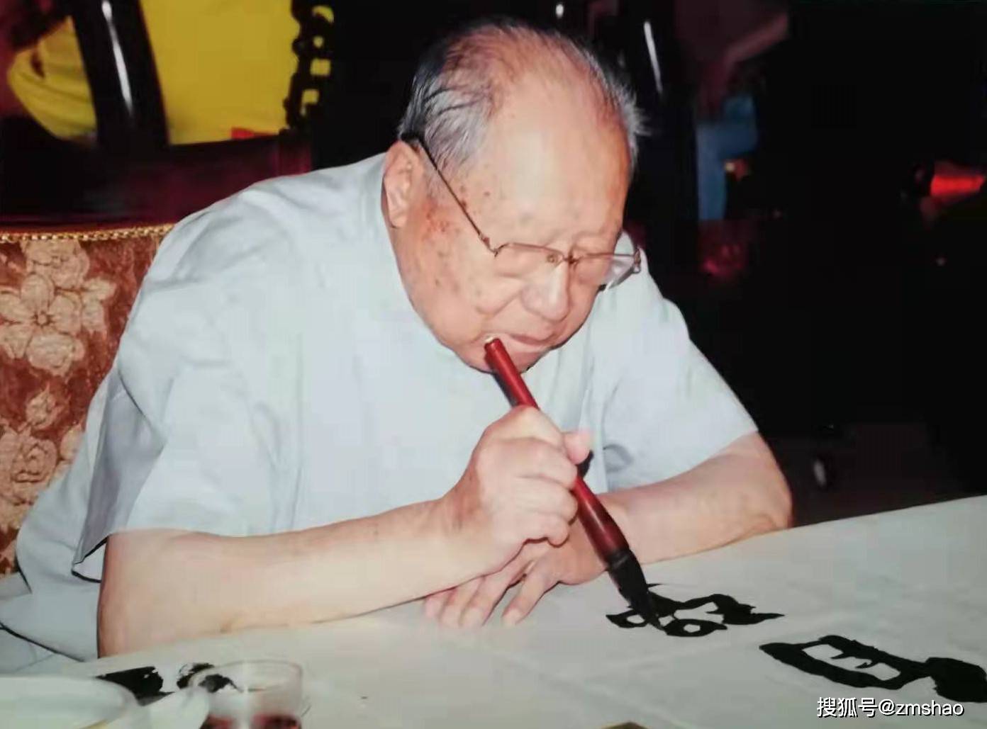 自如清劲著鸿篇爱新觉罗启源的书法艺术和人文精神