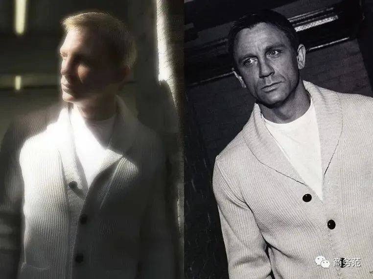 西装 男人如何穿针织衫,才能像007一样高级有型?