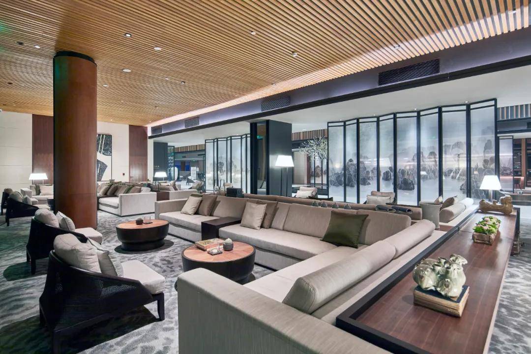 在涵碧楼欣赏南京城市天际线