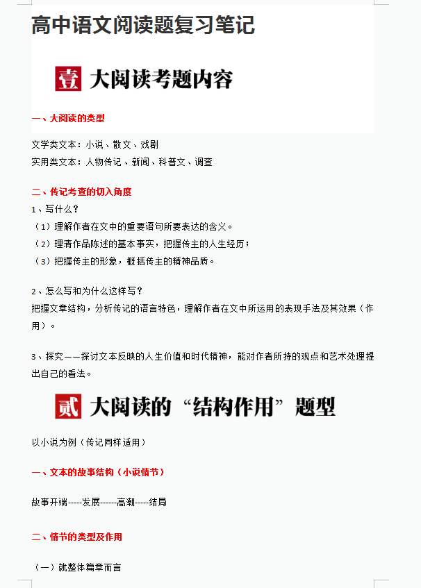 袁隆平儿子接棒继续袁梦计划 高中语文阅读题复习笔记 满分攻略 详细解读 帮你搞定阅读题