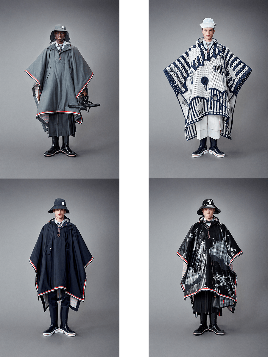 男装 Thom Browne 2022度假风男装系列，古典与惊喜的结合