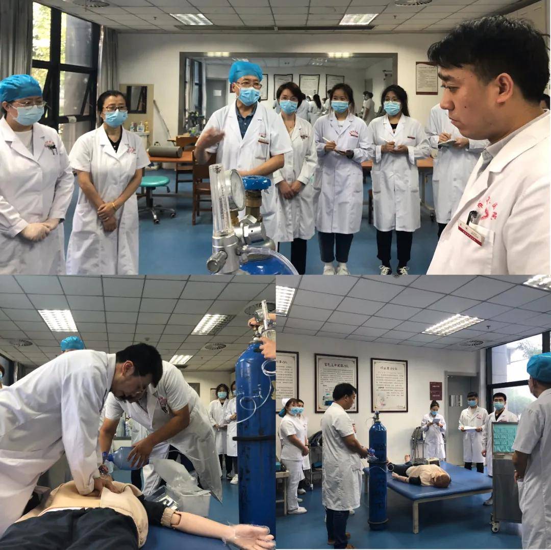 针灸|西安市中医医院针灸推拿康复科开展急救技能练兵活动