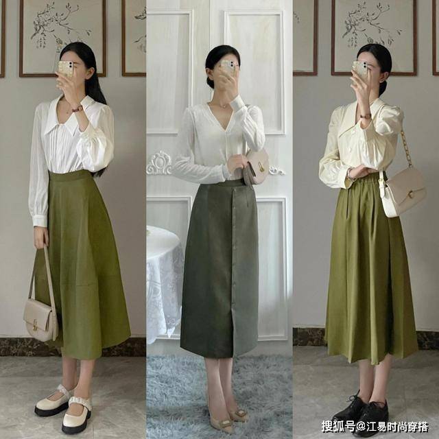 下装 上班穿搭，气质很重要！这些简约“通勤风”搭配示范，照着穿准美