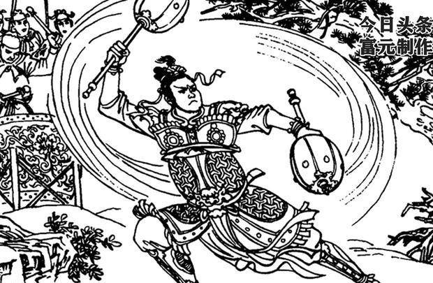 神奇身世拜师定彦平学锤法的裴元庆四平山勇斗无敌将的银锤将
