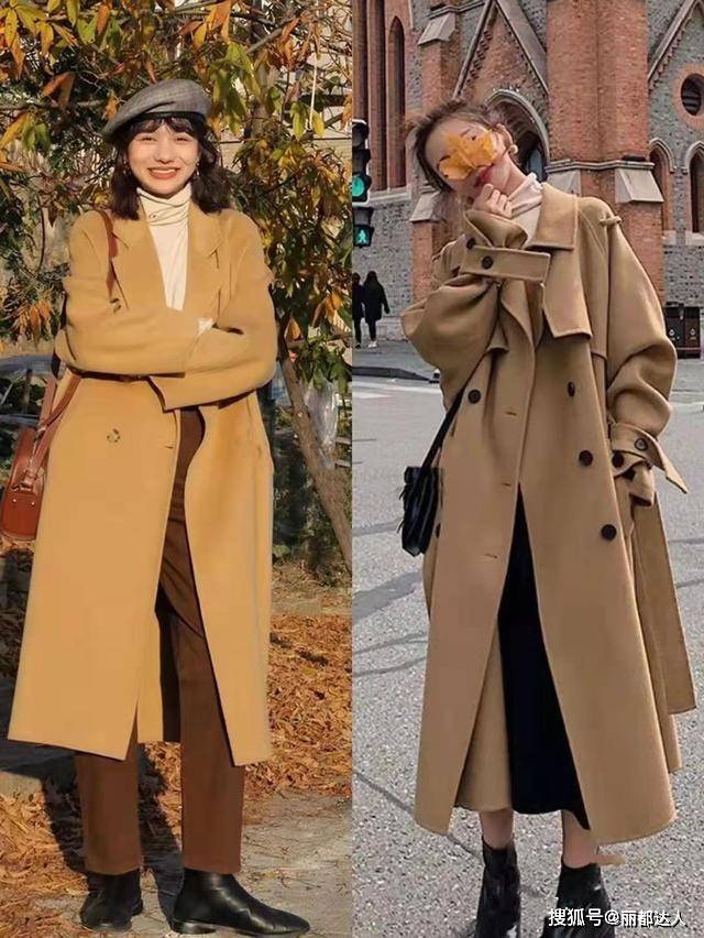 视觉 “驼色大衣”如何穿出时髦范,全是基础单品搭配,不费劲又洋气