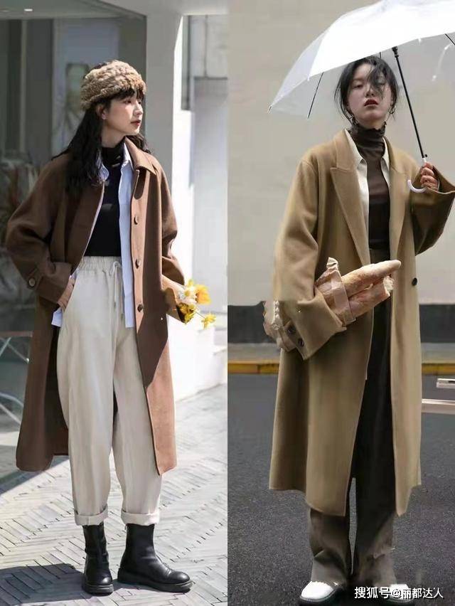 视觉 “驼色大衣”如何穿出时髦范,全是基础单品搭配,不费劲又洋气