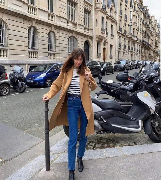 时尚充满法式味道的ins博主 轻甜感的风格很适合秋天