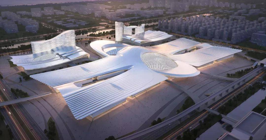 震撼温州新会展中心建筑设计亮相