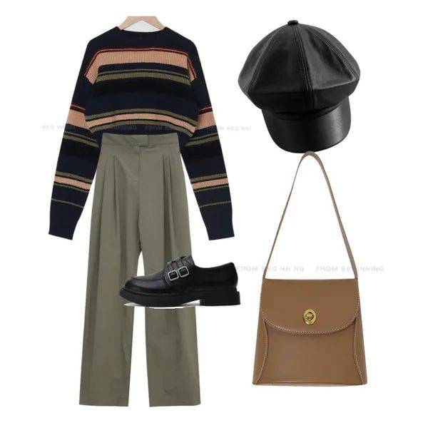 一身 极简搭配LOOK,好看到犯规!