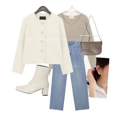 一身 极简搭配LOOK，好看到犯规！