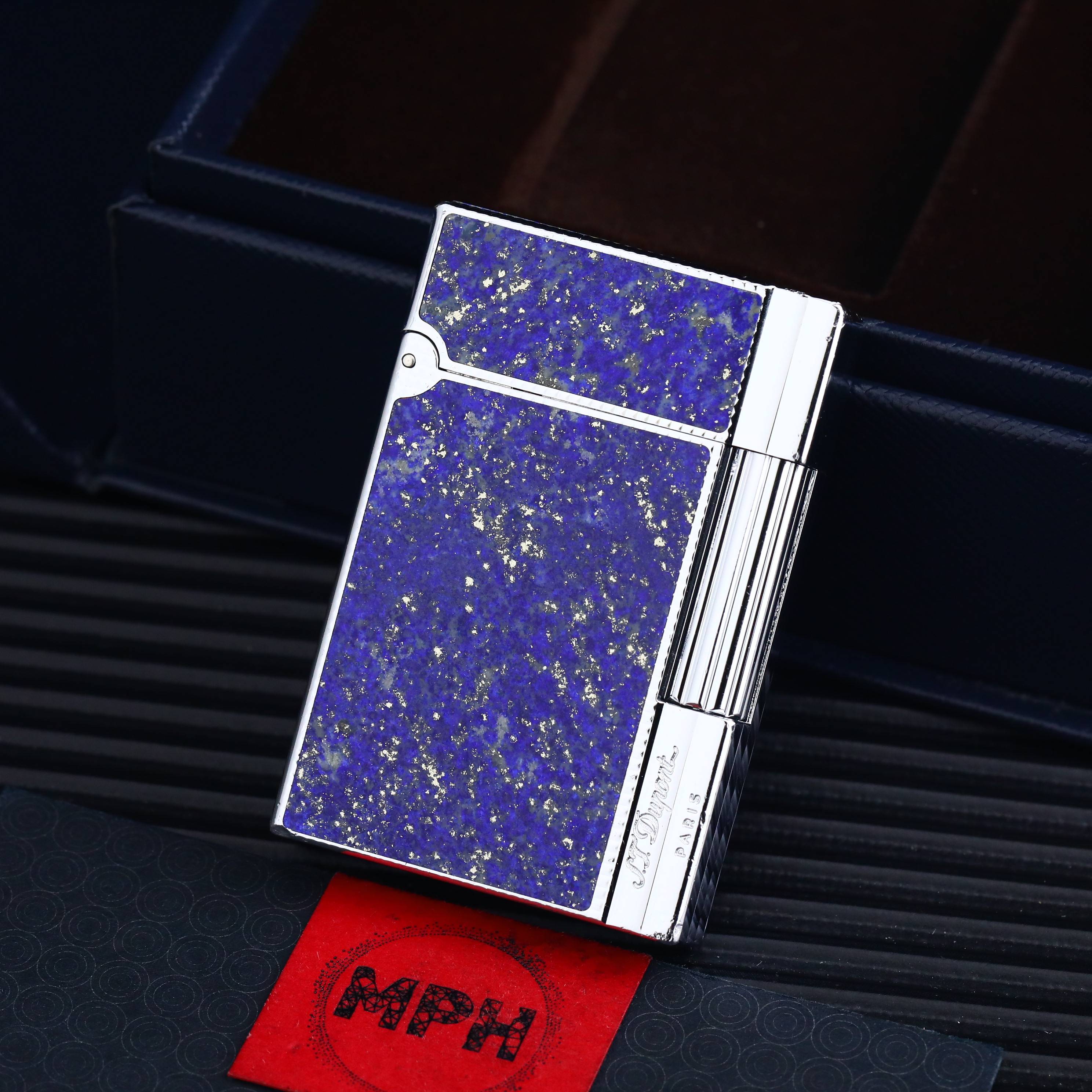 都彭盖茨比系列气体打火机青金石镶嵌,饱含深意只为赠予你