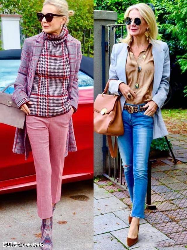 配饰 成熟女人的时髦很难吗？这些奶奶各有妙招，照着穿洋气得体还优雅