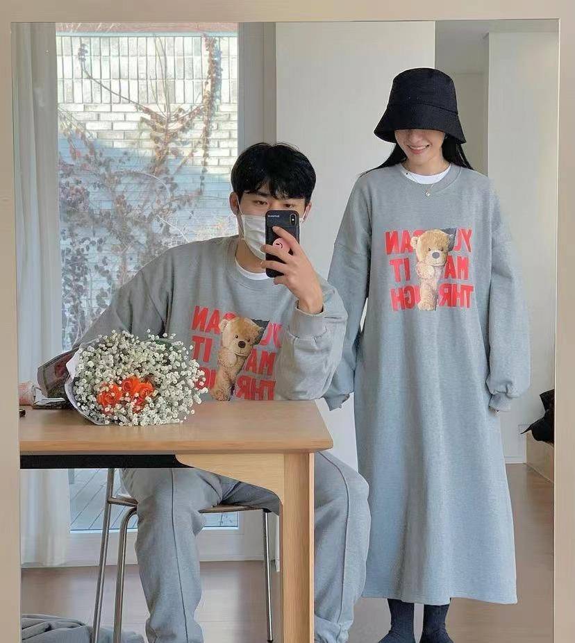 米色 卫衣搭配推荐！配半裙真的太好看！