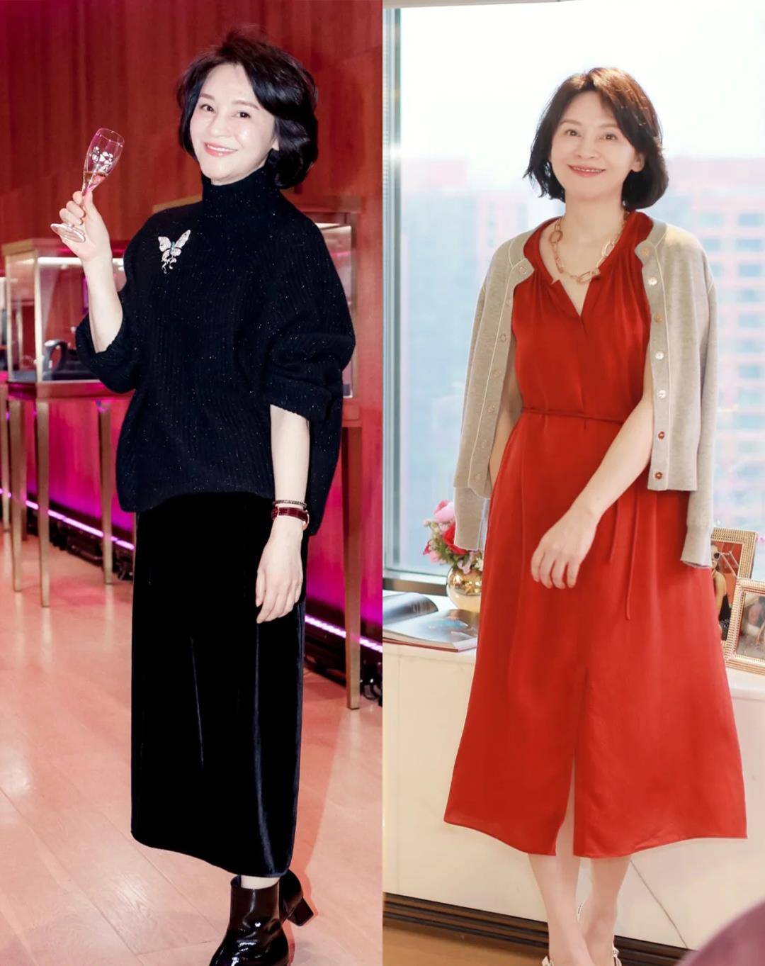 黑色 会穿的女人更优雅！今秋流行“脚踝靴”，50+以后岁穿彰显好品味