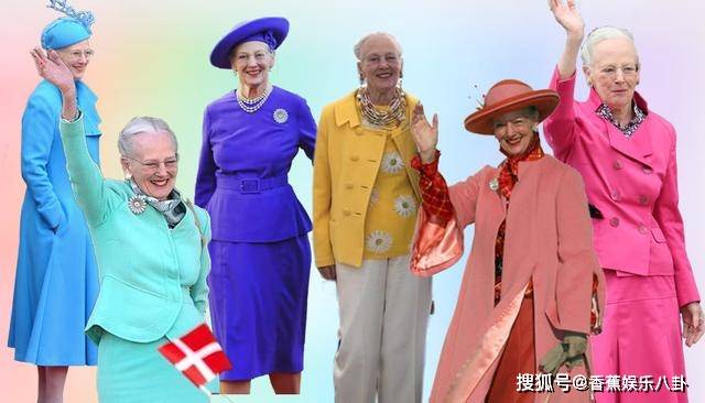 英国皇室 81岁还抹甲油吃热狗？公主心不灭的丹麦女王，才是真正少女模样
