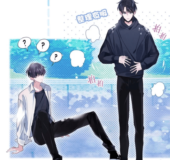 原创伪装学渣漫画复刊影帝贺朝上线被队友出卖帅不过三秒