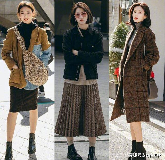 盛装 真实自然的韩国女孩,不用盛装打扮,穿臃肿的大衣依然美成焦点