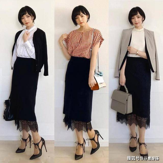 主妇 女人真正见过世面,穿西装外套不会配小黑裤!看中年主妇就知道了